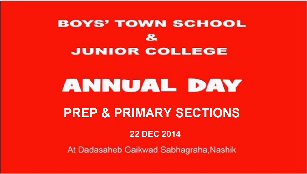 Annual Function 2014 Prep & Primary
